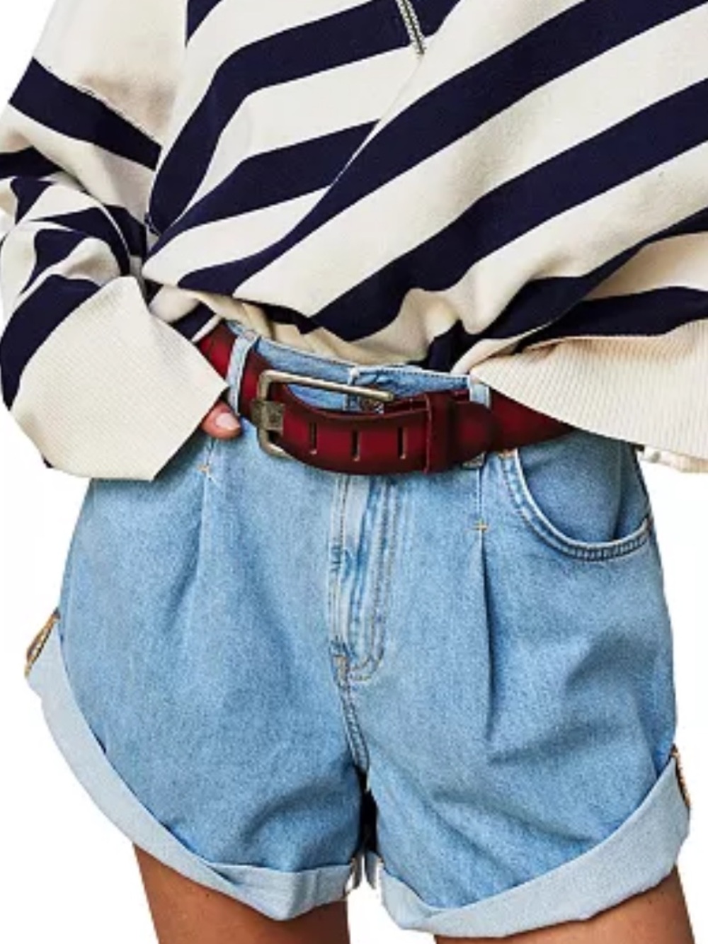 Free People Danni High Rise Denim Shorts Size XS